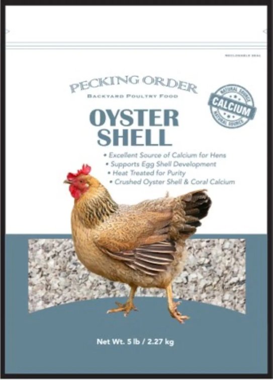 Pecking Order Oyster Shell 5 lb Poultry Treat 5-lb