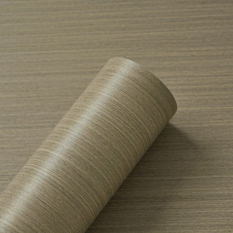 Safiyya Wood Contact Paper Light Brown, Walnut Peel and Stick Wallpaper Thicken, Self Adhesive Removable Real Wood Grain Contact Paper Wall Paper Rustic for Cabinets, Desk and Home Decor 15.9" x 78.7"