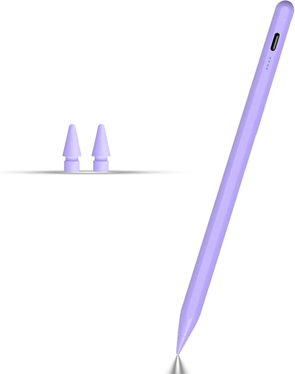 Stylus Pen for Samsung Galaxy Tab A11+/A11 Android S Pen Compatible with Galaxy Table A9+/A9 8.7/11 inches Table Fast Charging, Magnetic adsorption (Purple)