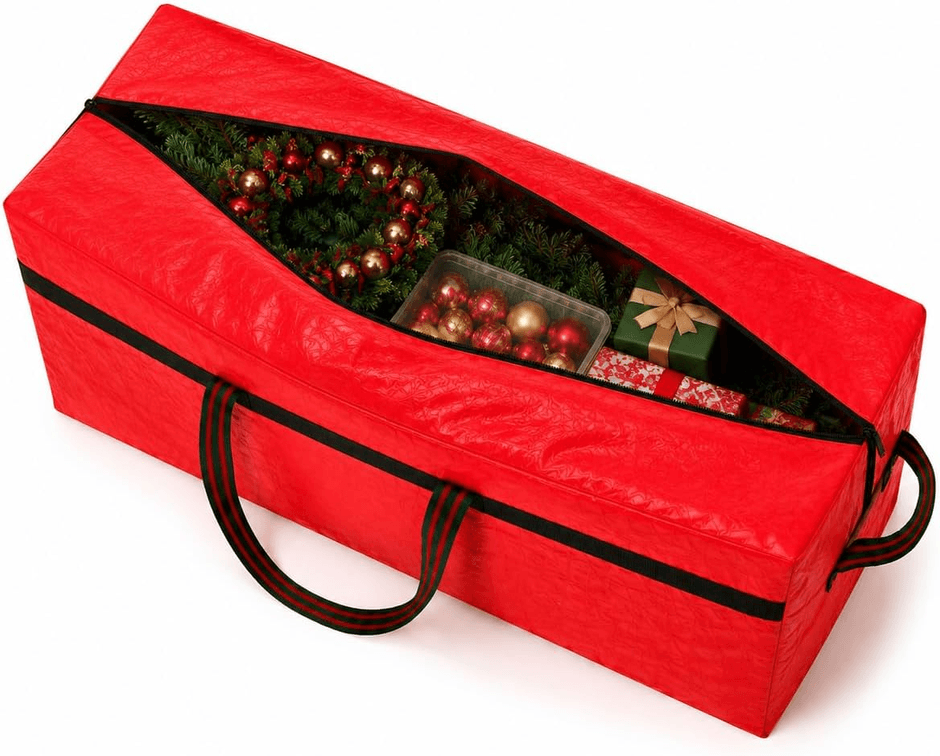 5FT Christmas Tree Storage Bag Waterproof Xmas Tree Bag Red | Waterproof 5FT Christmas tree storage bag