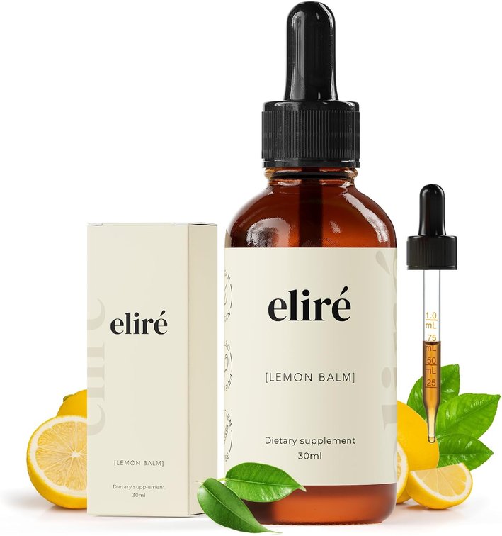 Organic Lemon Balm Tincture   10:1 Concentrated- Calm, Sleep + Digestion