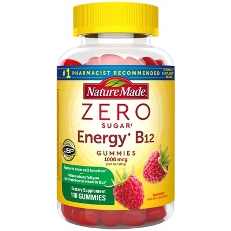 Exp Dec 2026 Nature Made Zero Sugar Vitamin B12 Sugar Free Gummies - 110ct