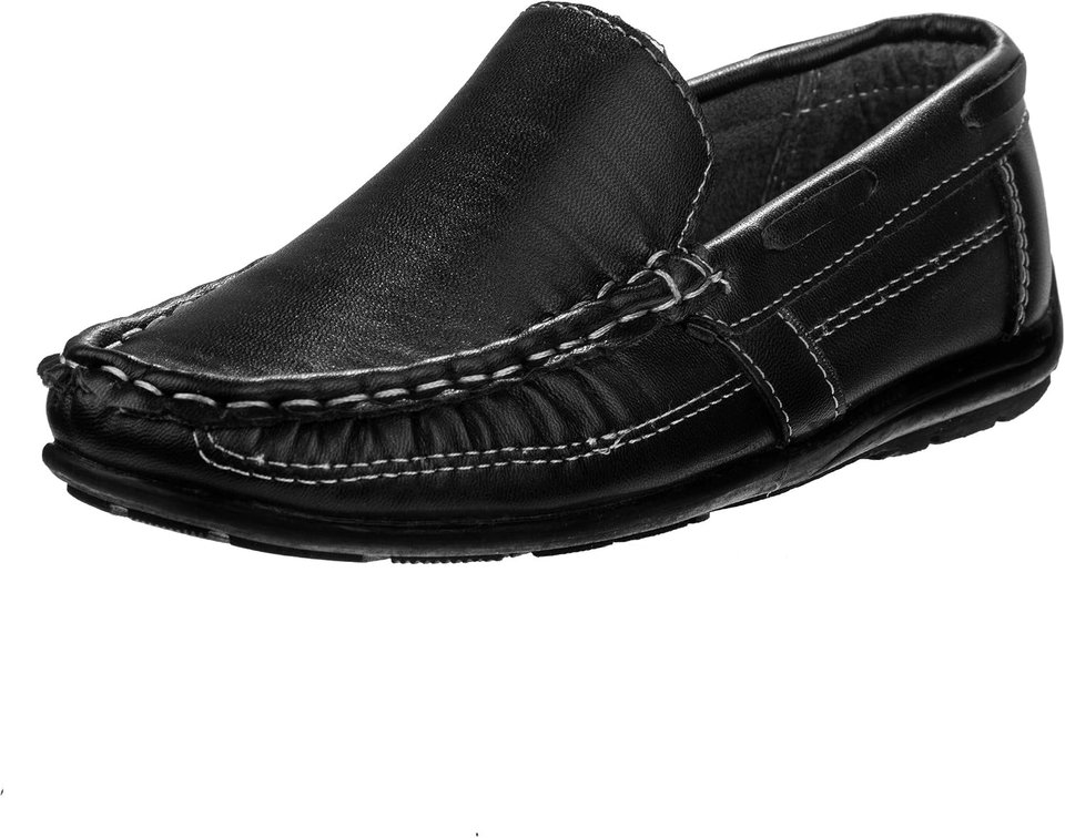 Toddler 10 Josmo Boys Moccasin Driving Loafers - Casual Dress Penny Slip On Boat Shoes