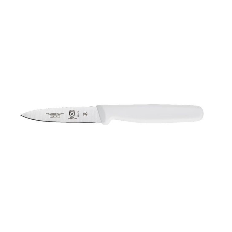 Mercer Culinary M18170 Paring Knife, 3", White