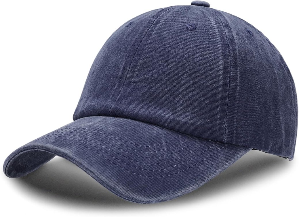 Vintage Washed Baseball Cap for Men Women Adjustable Baseball Hat Classic Distressed Cotton Dad Hat