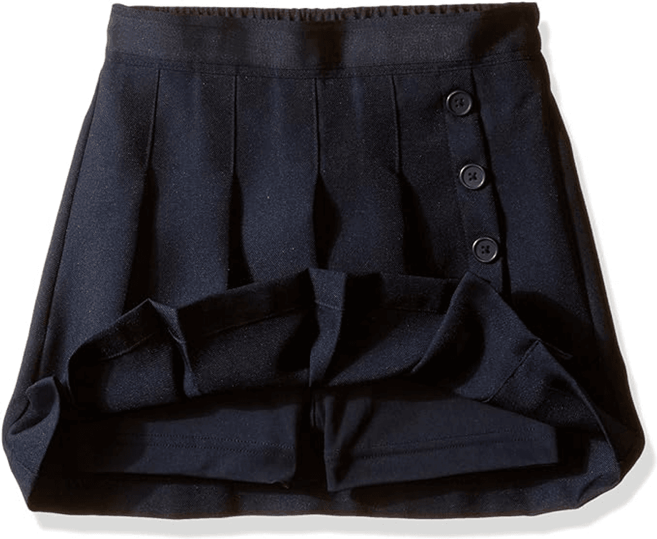 Size 5 Nautica Girls' School Uniform Pleated Pull-on Scooter Skirt with Undershorts
