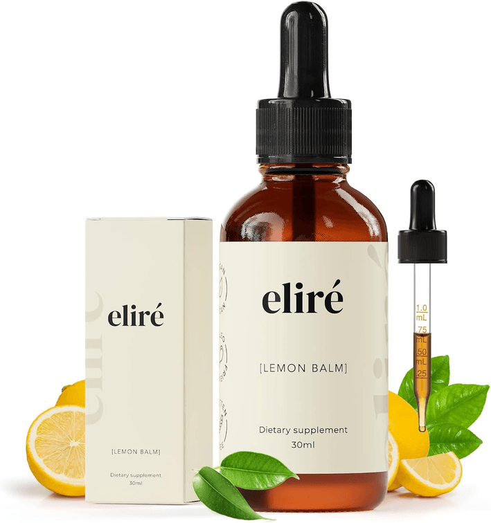 Set of 4 Organic Lemon Balm Tincture – 10:1 Concentrated- Calm, Sleep + Digestion