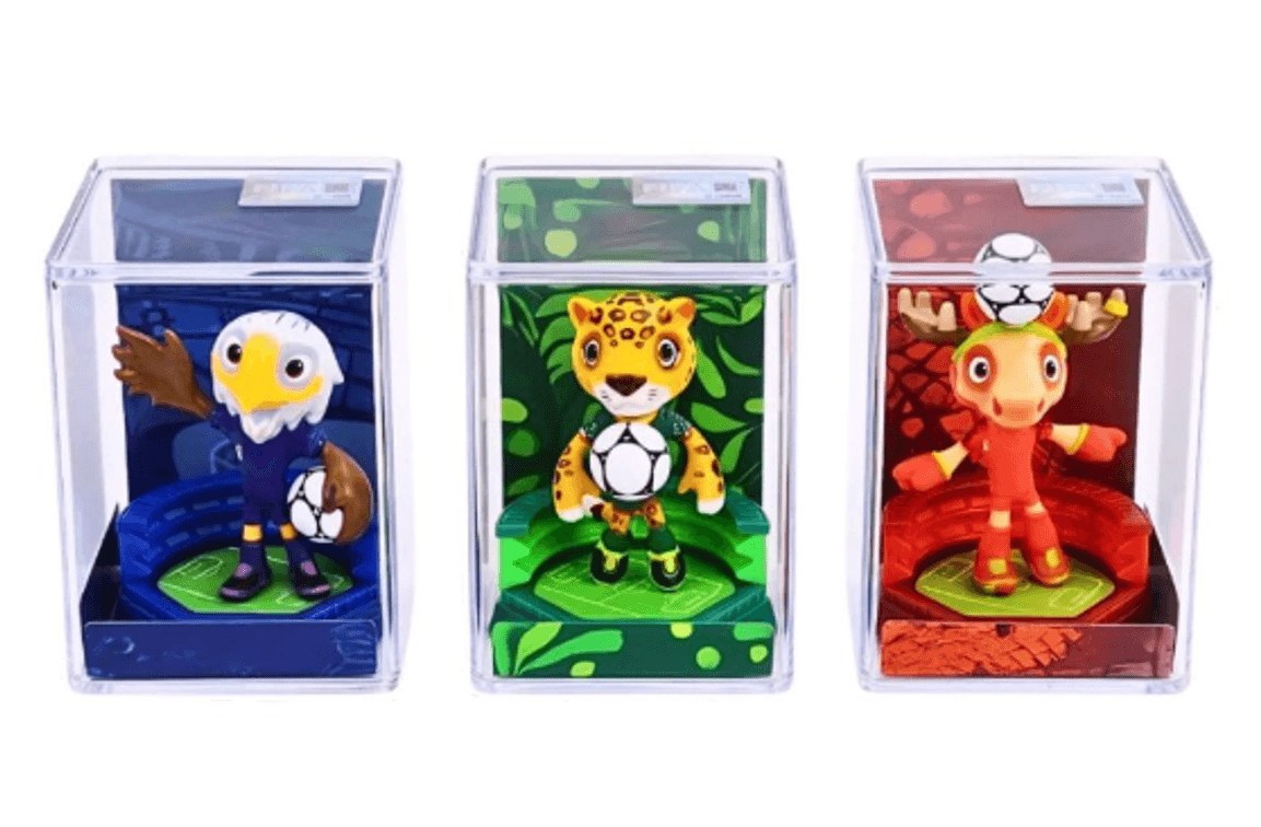FIFA World Cup 2026 Official Mascots. Small Set 3-Pack (Sealed/un-opened box)