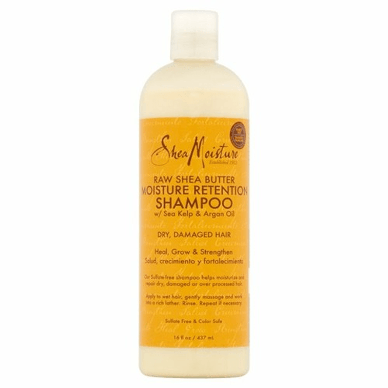 Raw Shea Butter Moisture Retention Shampoo By Shea Moisture- 16 oz