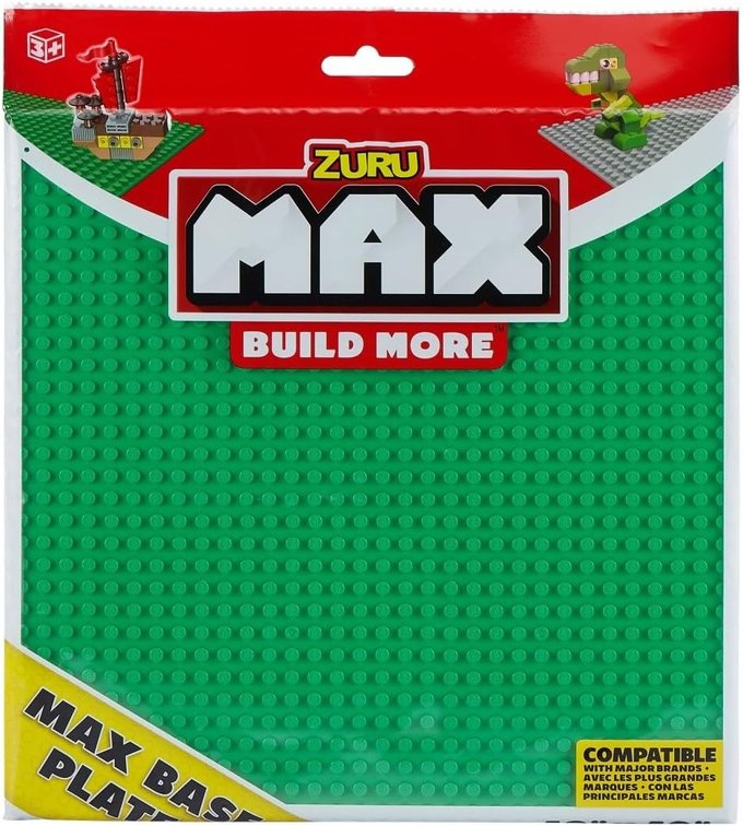 SET OF 3 MAX Build More: Building Bricks Baseplate 10x10
