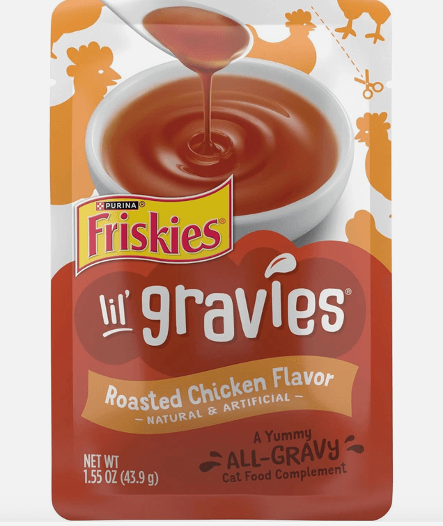 Purina Lil Gravies Cat Food Complement, (16) 1.55 Oz Pouches