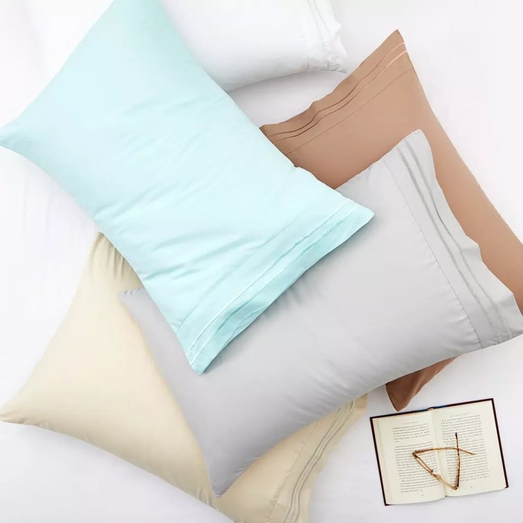 PINK ONLY Cosy House Collection Everyday 1500 Series Pillowcases - Luxury Hotel Quality - Silky Soft & Smooth