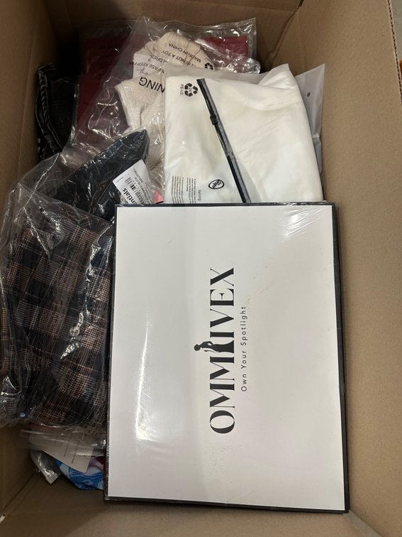 Wholesale Box of Amazon Clothing Various Sizes and Styles