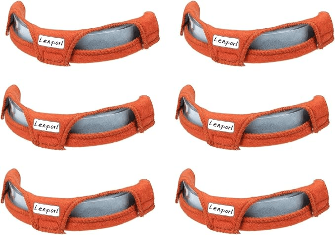 Set of 2 6Pcs Hard Hat Sweatband Washable Reusable Sweat Bands for Hard Hats