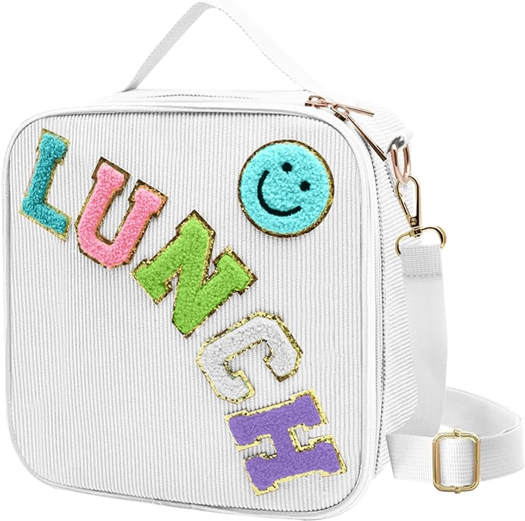 Set of 3 Insulated Lunch Bag With Adjustable Shoulder Strap
