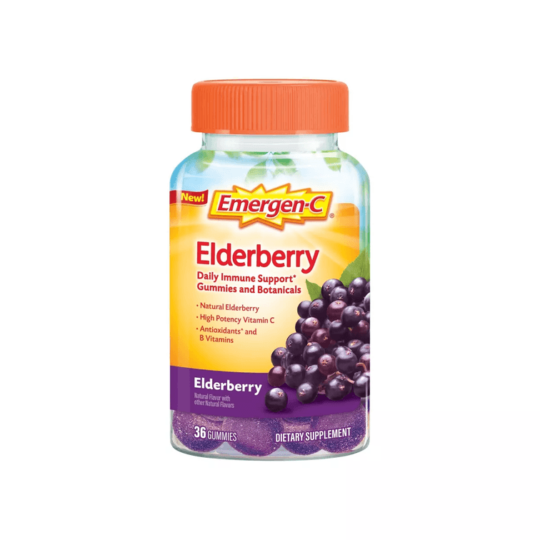 Emergen-c - Immune+ Gummies Eldrberry - EA of 1-36 CT