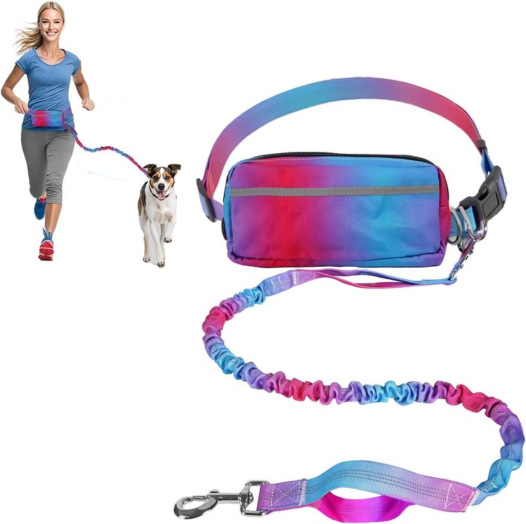 Hands Free Dog Leash for Medium Large Dogs, Running Jogging Walkin
