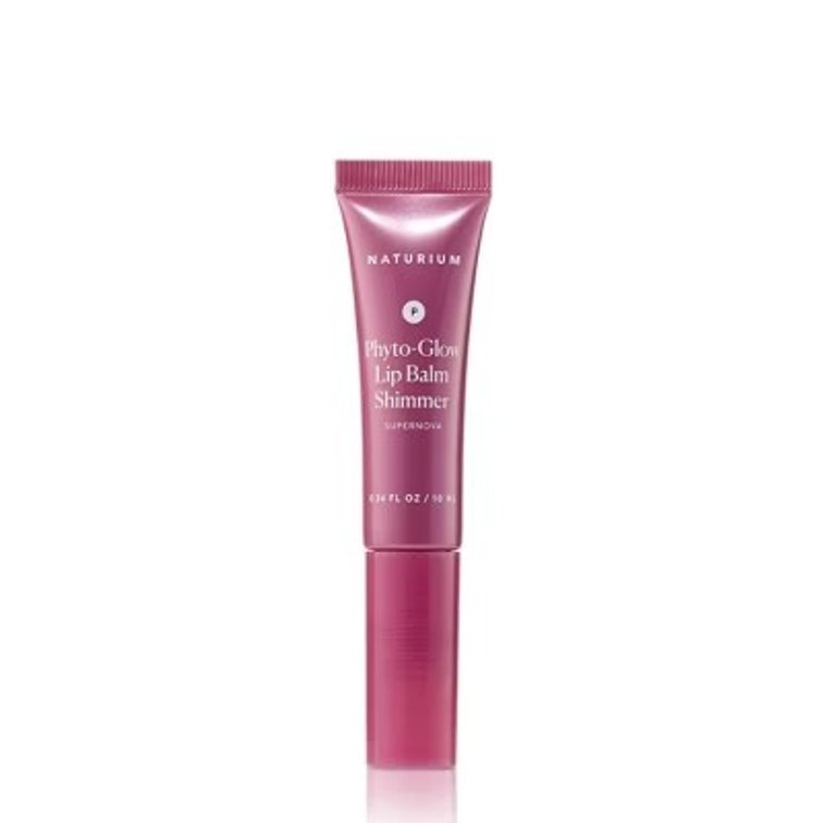 Naturium Phyto-Glow Shimmer Lip Balm - Supernova - 0.34 fl oz: Plumping, Hydrating, Liquid Form