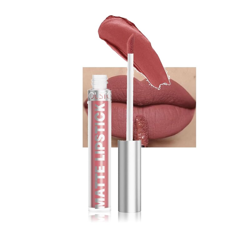 COOL STORY Mauve Mist Matte Matte Lip Stain Tint Liquid Lipstick Highly Pigmented Color Hydrating Lightweight Long-Lasting Waterproof Lip Liner