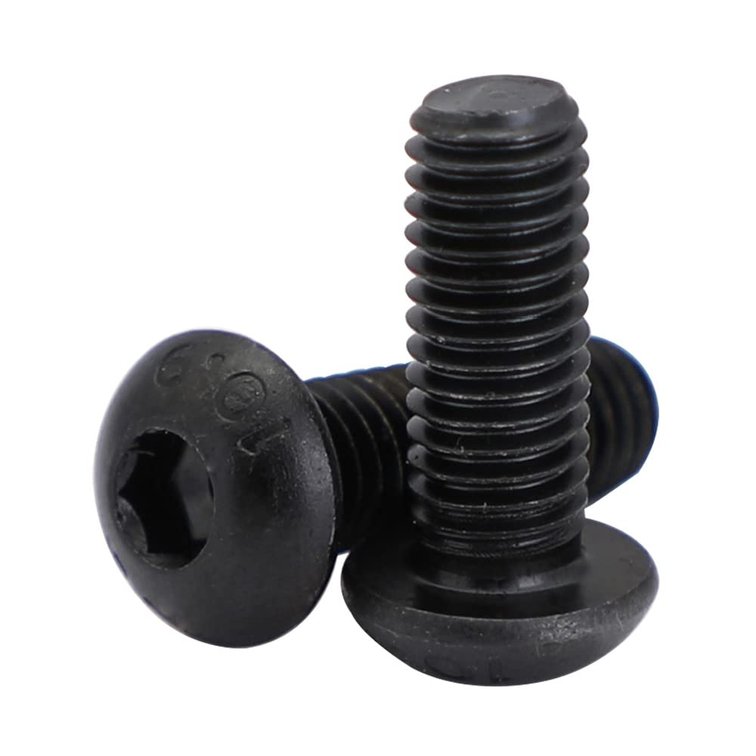 M6 x 10mm Button Head Hex Socket Cap Screws Bolts, Pack of 50