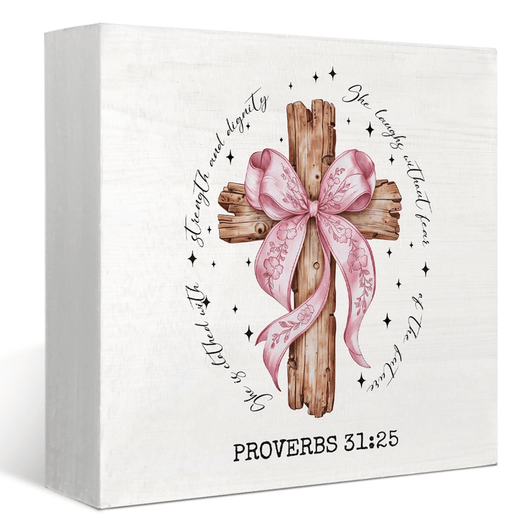 small pink-Wood Sign