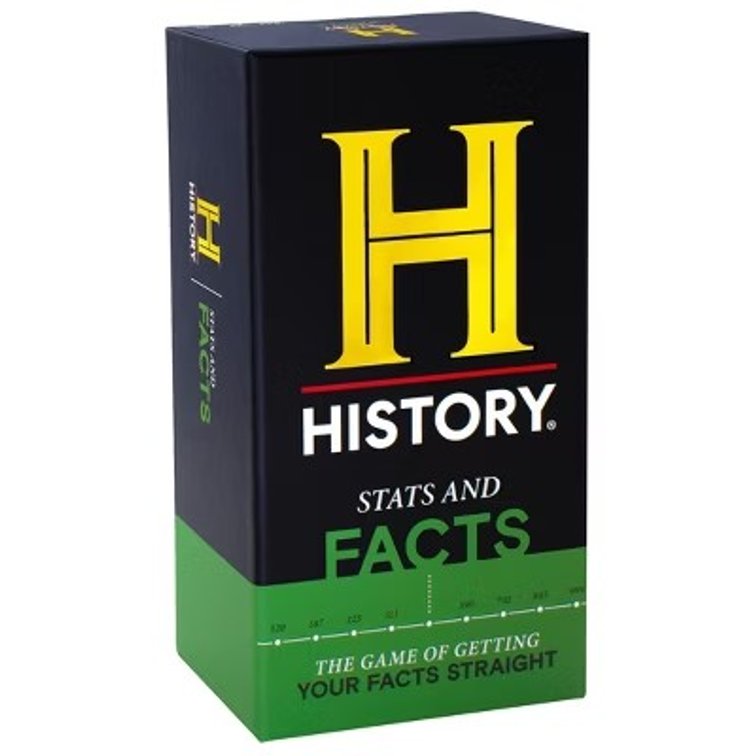 HISTORY Channel Stats & Facts - General Knowledge Trivia Chronology Timeline Card Game - Adults, Family & Teens