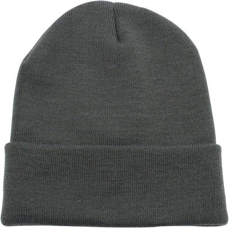 Top Level Beanie Men Women - Unisex Cuffed Plain Skull Knit Hat Cap