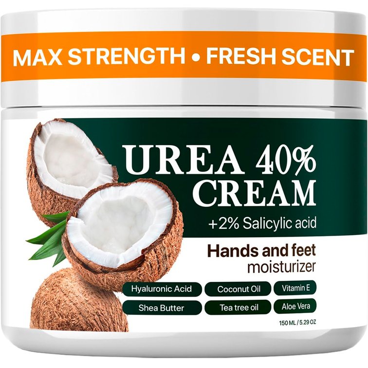 Urea 40% Cream with 2% Salicylic Acid   Intense Moisturizer - 5.29 Oz