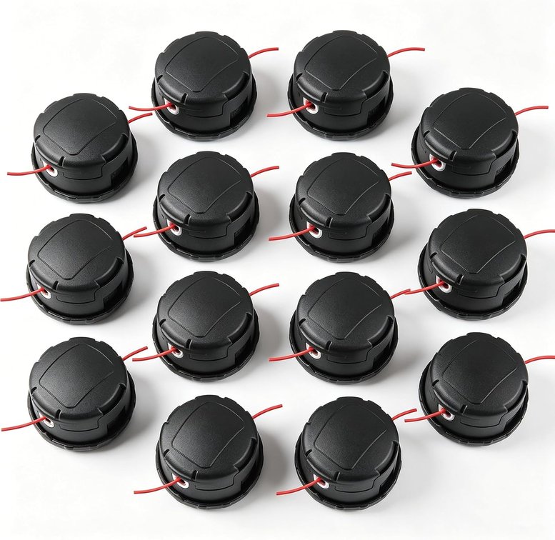 Trimmer Head Compatible for Echo Speed Feed 400 Bump SRM-225 SRM-210 SRM-230 Pas225 Pas210 Pas211 Weed Eater Head Replacement 14 Pack