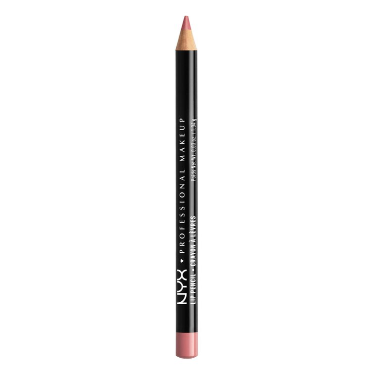 set of 10 - NYX Professional Makeup Slim Lip Pencil, Rose