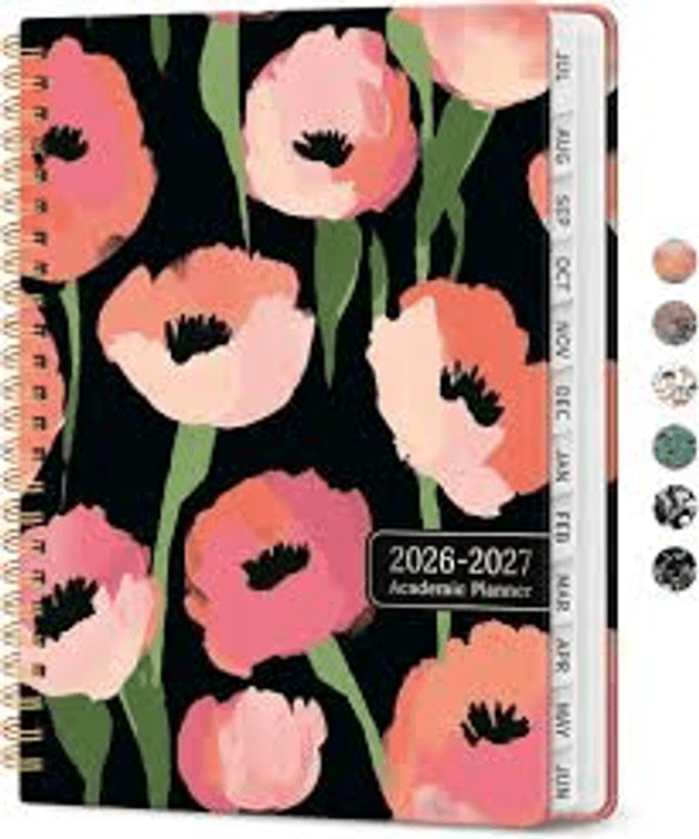 Planner 2026-2027, Jul 2026-Jun 2027 Monthly & Weekly Planner Calendar