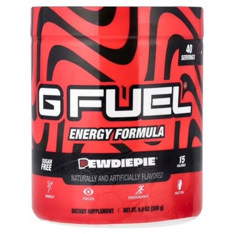 G FUEL Energy Formula, PewDiePie, 9.9 oz (280 g)