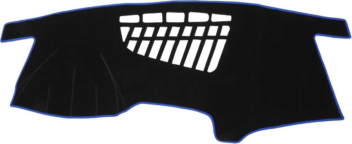 Dash Cover for Audi Q5 2009-2017 / Center Console Dashboard Cover/Non-Slip/Polyester / 1 Pcs Black Blue