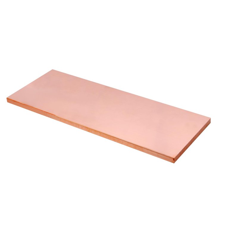 5/32" x 2" x 8" Copper Flat Bar, C110 Pure Copper Bar Stock for Crafting, DIY, Electrical and Art Projects - Soft Annealed