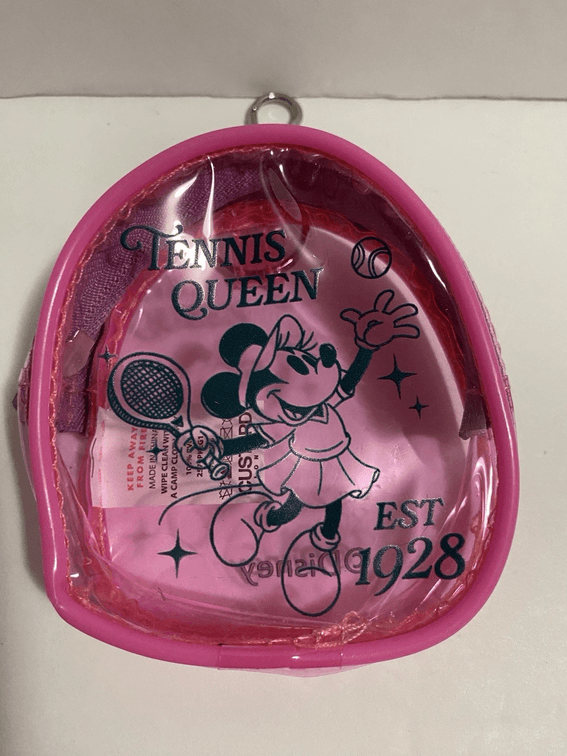Disney Minnie Mouse Bag Charm Pouch Keychain