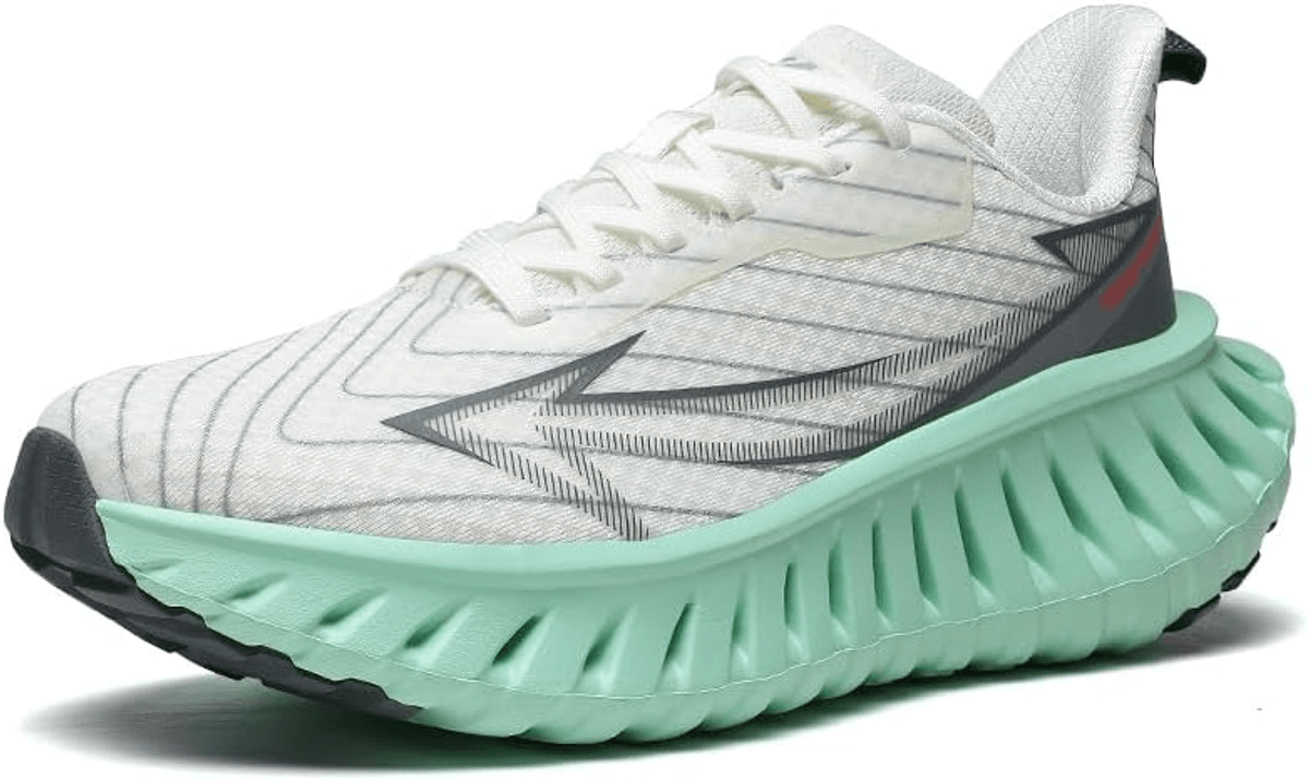 Size 11.5 Chunky Fashion Walking Shoes white not green
