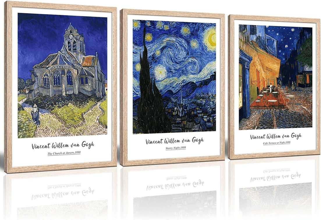 Starry Night Vincent Van Gogh Canvas Wall Art