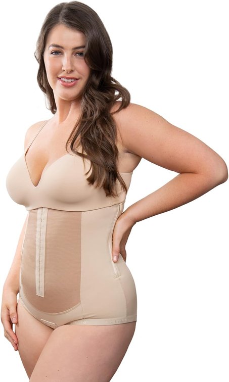 Bellefit Postpartum Dual-Closure Girdle - C-Section & Natural Birth Recovery, Postpartum Essentials