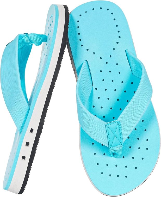 Size Kids 4 Flip Flops Boys Girls Thong Sandals Comfortable
