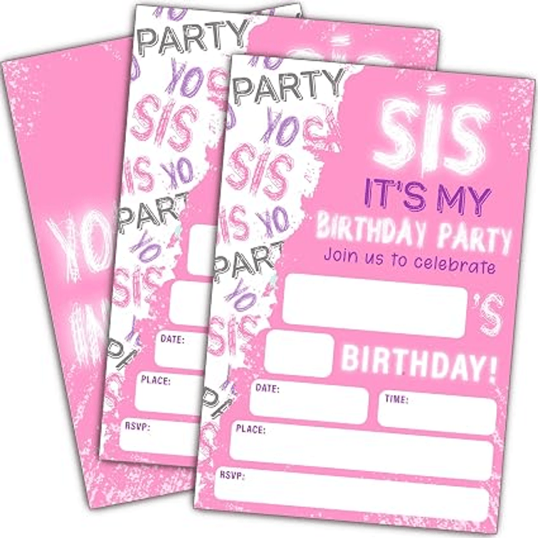 Birthday Invitations
