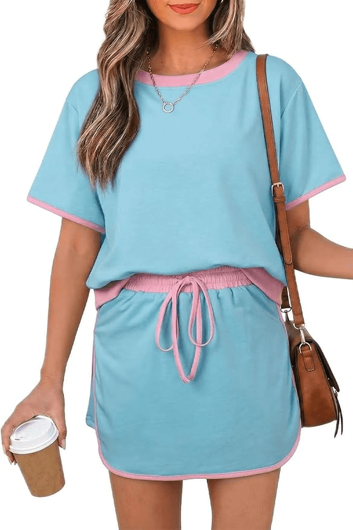 Size XXL - Womens 2 Piece Skort Set