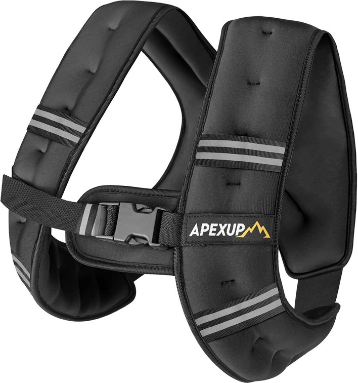 5 pounds - APEXUP Weighted Vest Men Women, Weight Vest for Women Workout Equipment for Strength Training Running