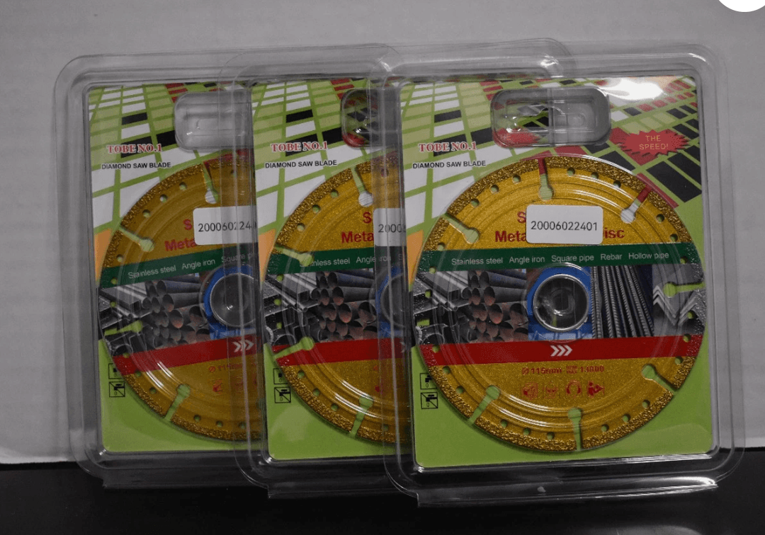 4-1/2 inch Tile Cutter Diamond Saw Blade for Angle Grinder Porcelain Ceramic 3PC