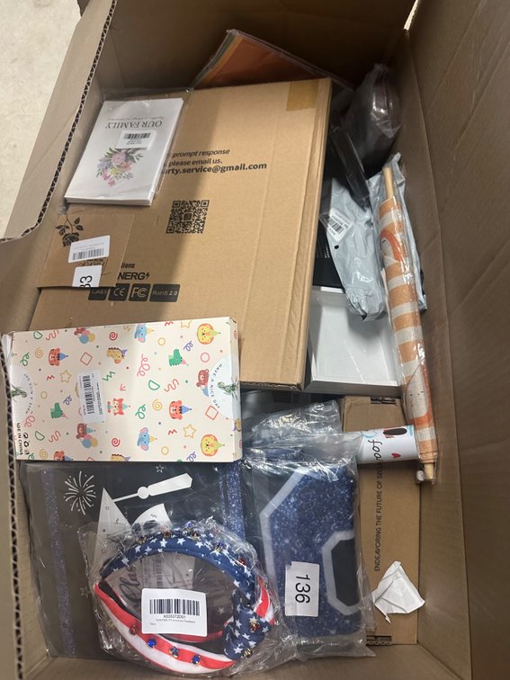 Wholesale Box of Various Amazon Items