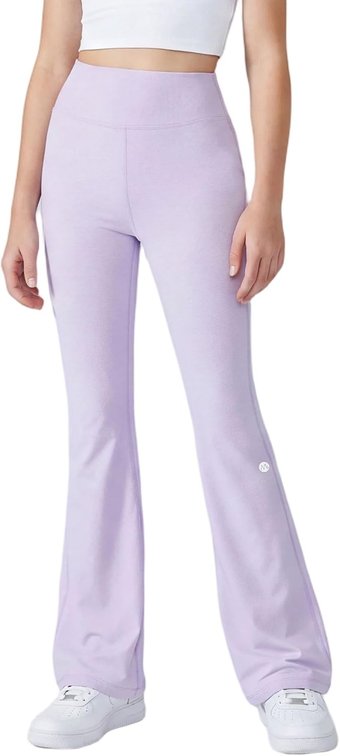 Size 7/8yrs Girl's Leggings Flare Pants High Waisted Yoga Pants Toddler Kids Youth Full Length Bell Bottoms Legging