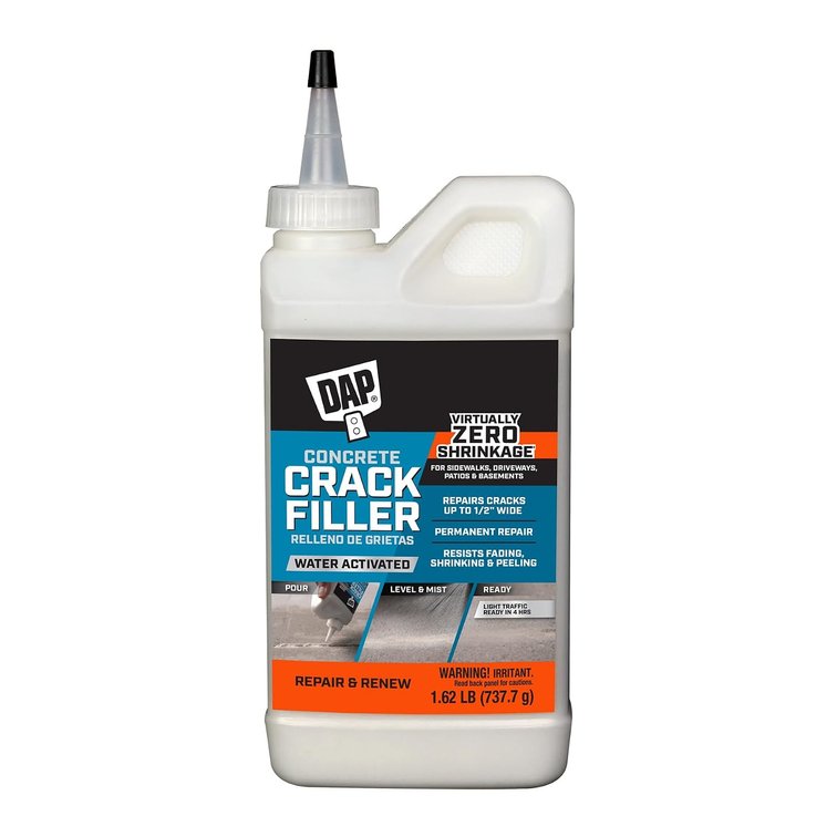 DAP Concrete Crack Filler, Gray, 1.62 lb (7079860500)
