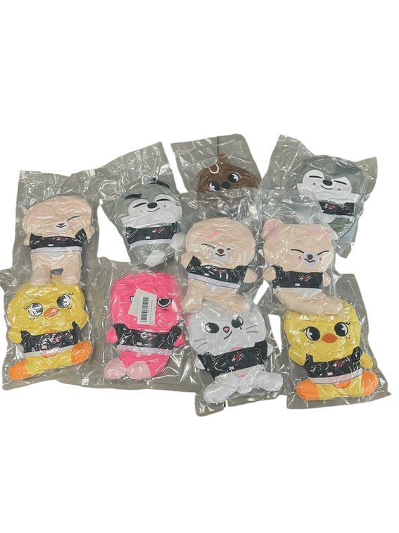 Set of Anime Stuffies 