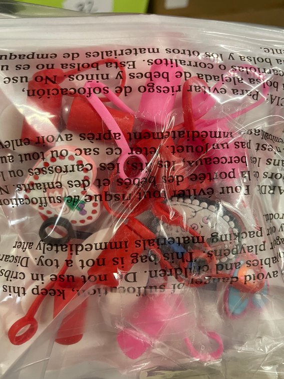 5 Bags of Straw Toppers 