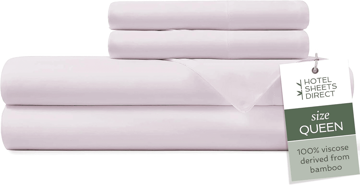 Bamboo - Queen Sheet Set - Light Pink 