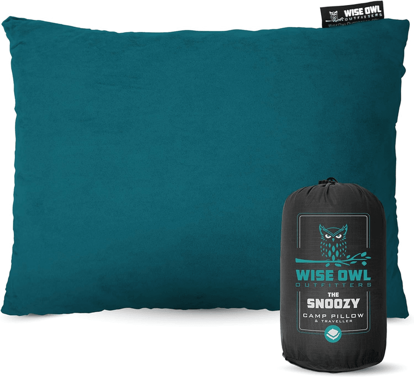 Wise Owl Outfitters Small Green Foam Pillow 